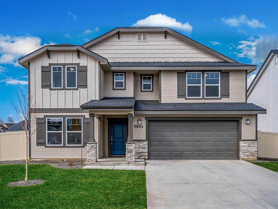 Charter Pointe Boise Idaho New Homes Hubble Homes